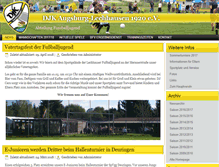 Tablet Screenshot of fussballjugend.djk-lechhausen.de